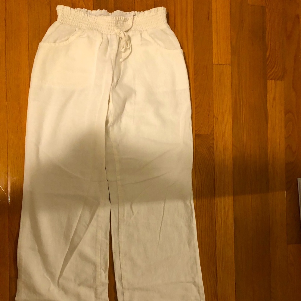 Cute casual white pants